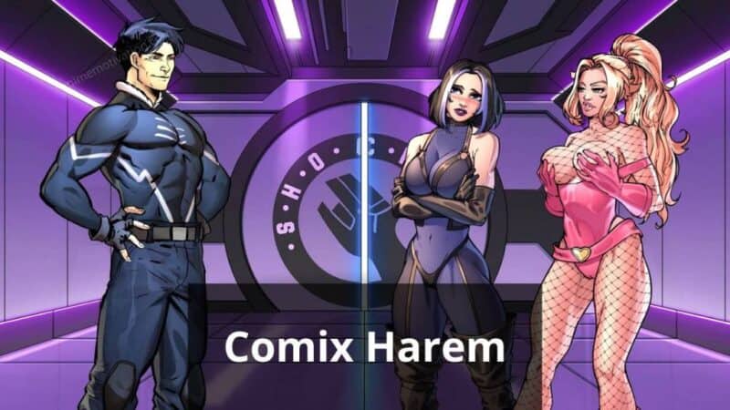 Comix Harem: A Comic Inspired Hentai Game In RPG Format (Review) NSFW