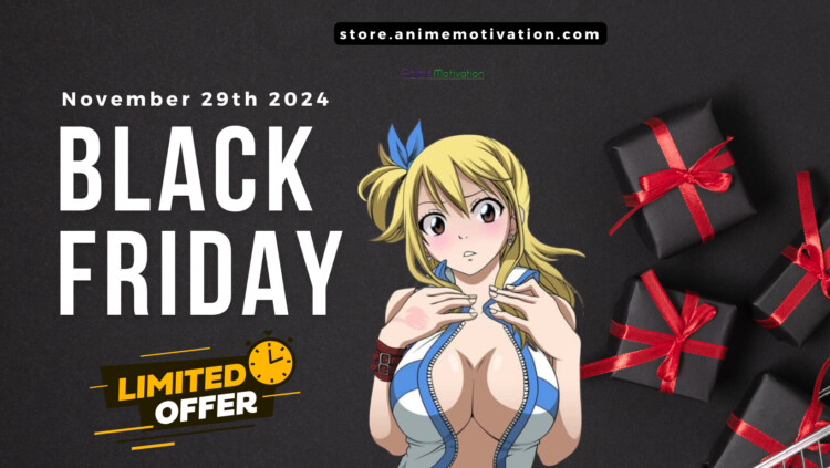 black friday sale animemotivation.com merchandise nsfw