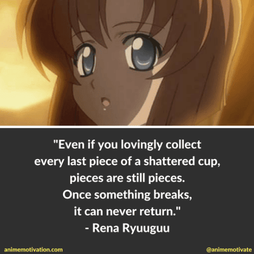 4 Rena Ryuugu Quotes That Are Worth Thinking About