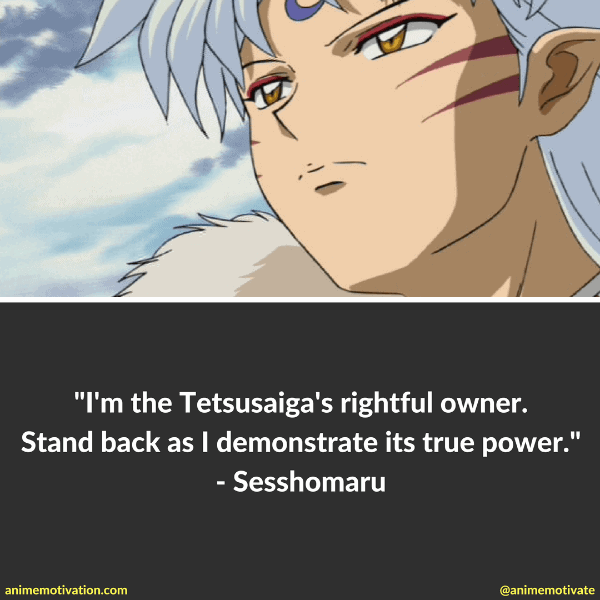 9 Sesshomaru Quotes From Inuyasha Anime