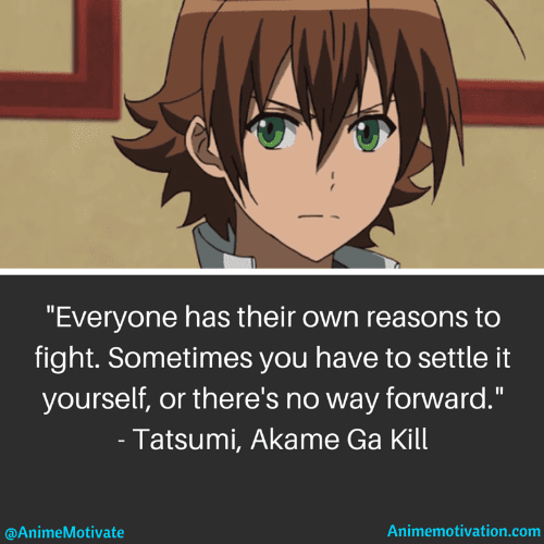 2 Tatsumi Quotes From Akame Ga Kill That Are Inspiring