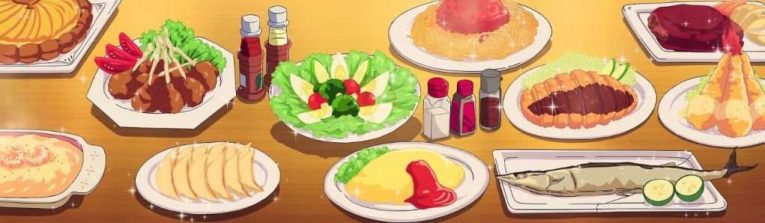 anime food table