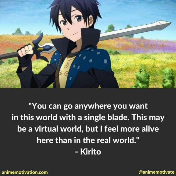 12 Of The Greatest Kirito Quotes From Sword Art Online