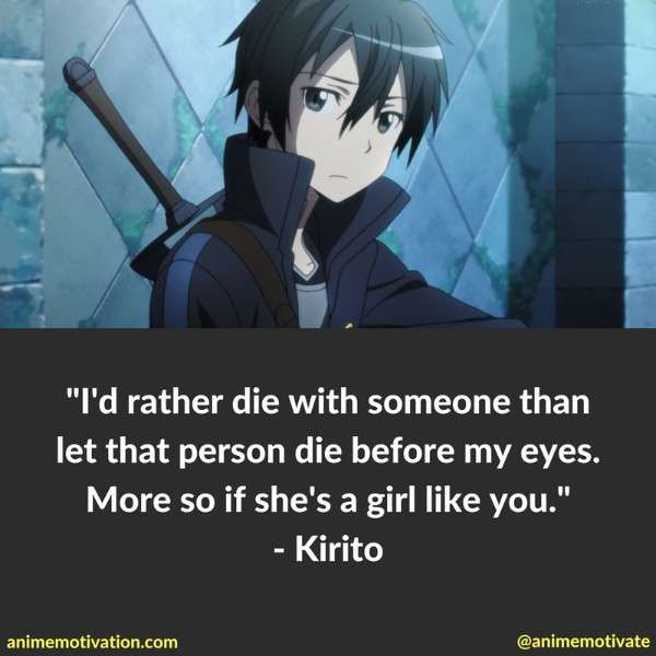 12 Of The Greatest Kirito Quotes From Sword Art Online