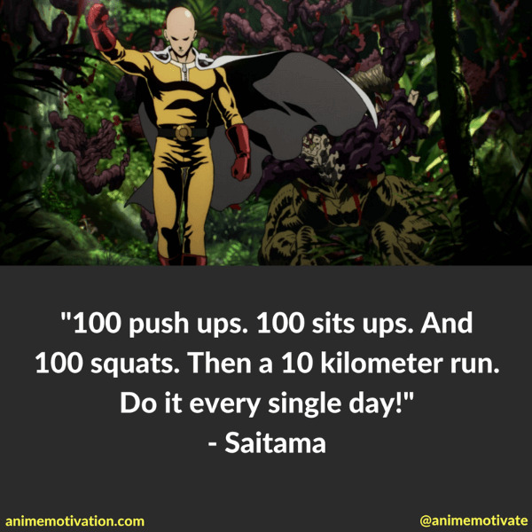 One Punch Man Anime Quotes