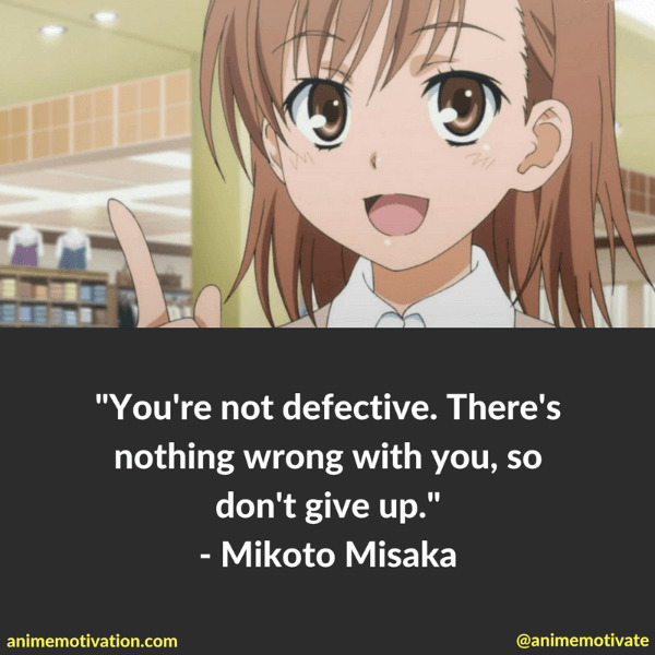 Mikoto Misaka Quotes 1 1