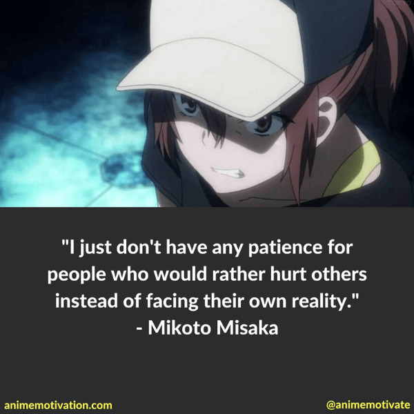 Mikoto Misaka Quotes 3 1