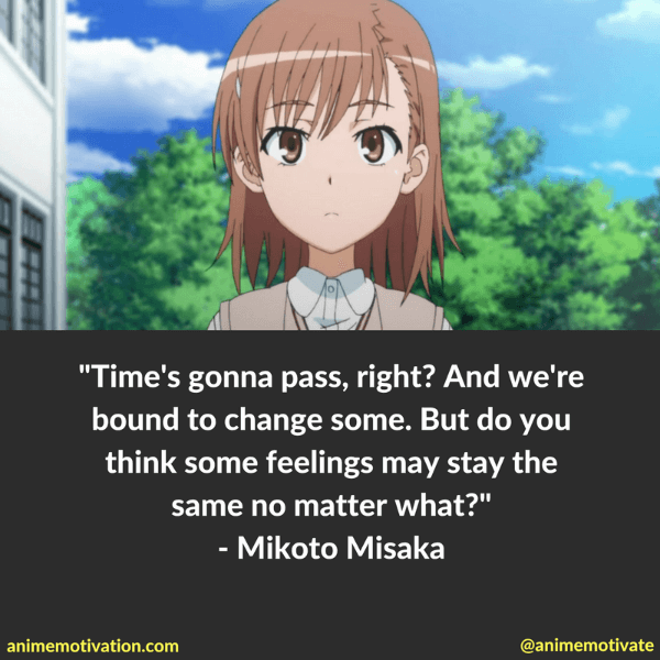 Mikoto Misaka Quotes 4