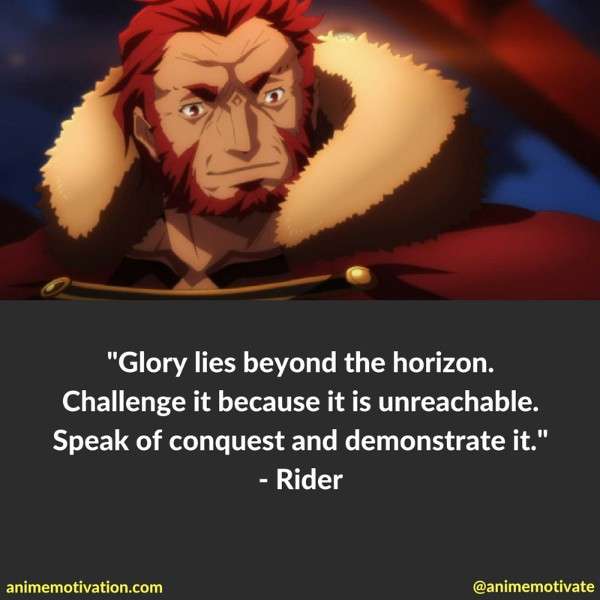 Rider Quotes Fate Zero 11