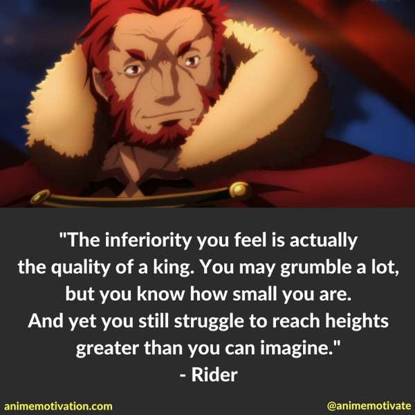 Rider Quotes Fate Zero 9