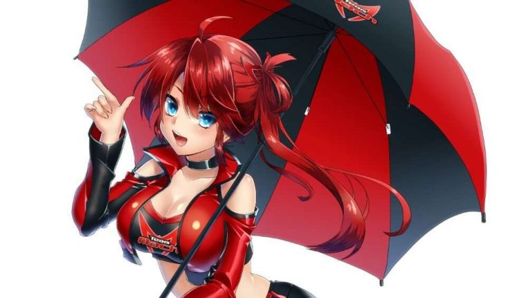 Red Hair Anime Girl