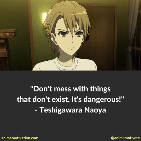 8 Of The Greatest Another Anime Quotes That Will Make You Wonder