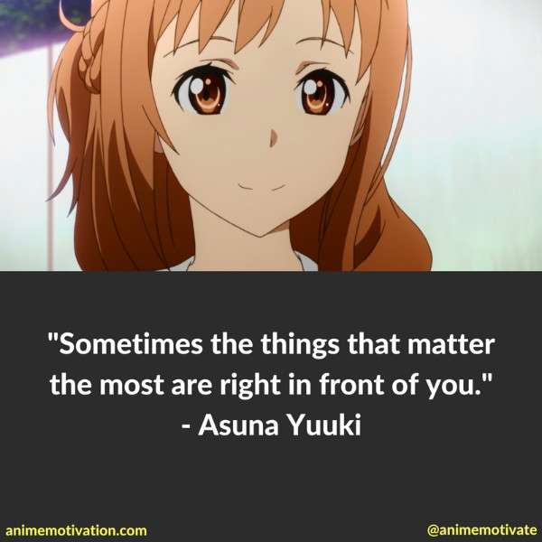 7 Asuna Yuuki Quotes From Sword Art Online That You Can Relate To