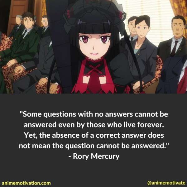 Gate anime quotes