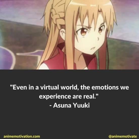 asuna yuuki quotes sword art online 1
