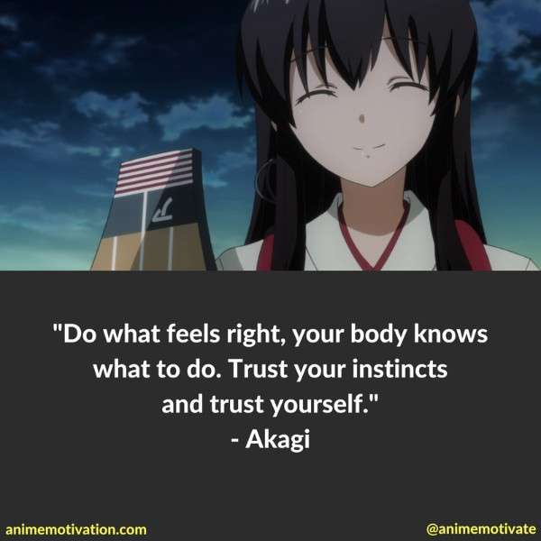 Trust Your Vision- Anime aesthetic Inspiring Quotes