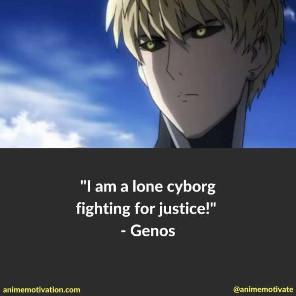 One Punch Man Anime Quotes