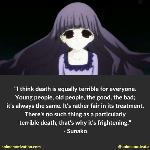 Sunako Quotes Shiki