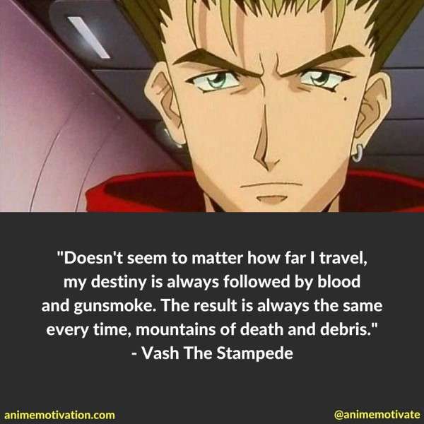 Trigun Anime Quotes