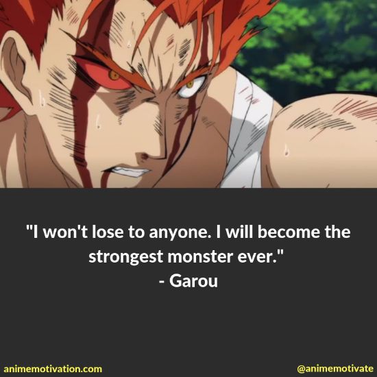 garou quotes one punch man