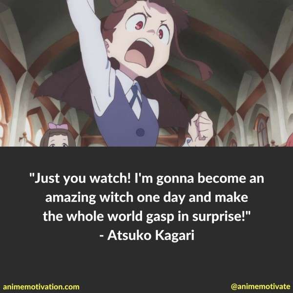 Little Witch Academia quotes