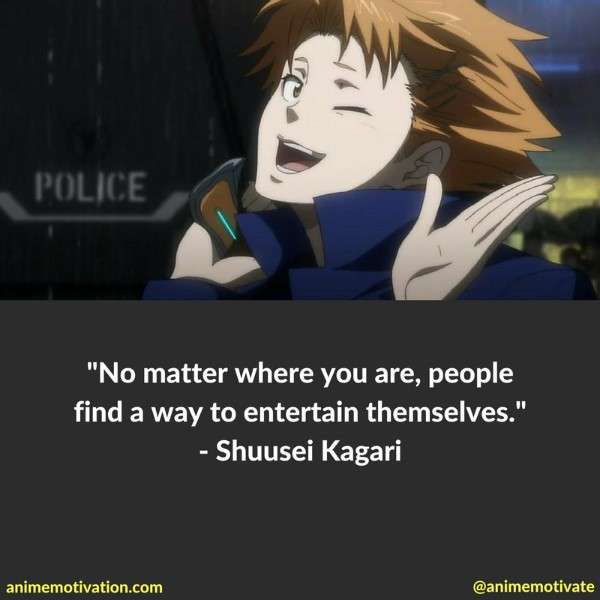 31 Of The Greatest Psycho Pass Quotes