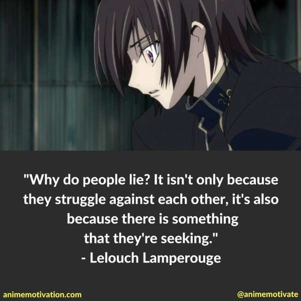 Lelouch Lamperouge Quotes 11