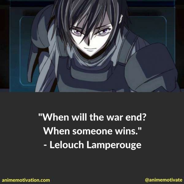 Lelouch Lamperouge Quotes