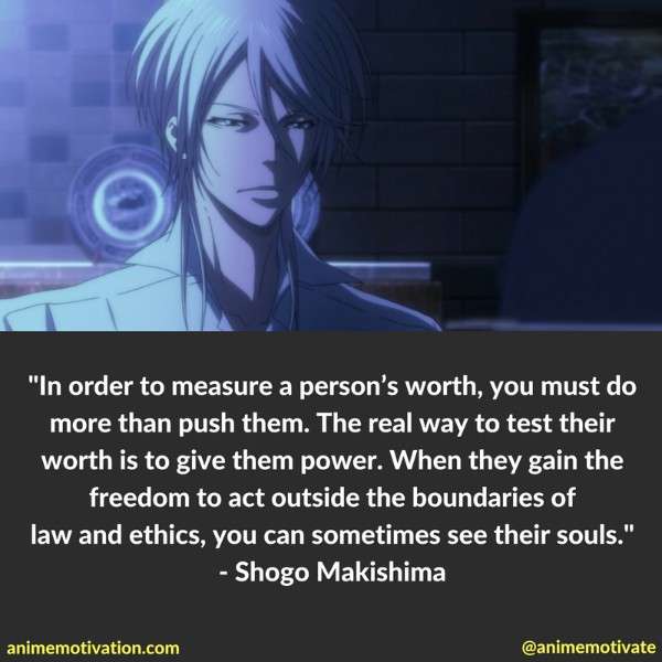 31 Of The Greatest Psycho Pass Quotes