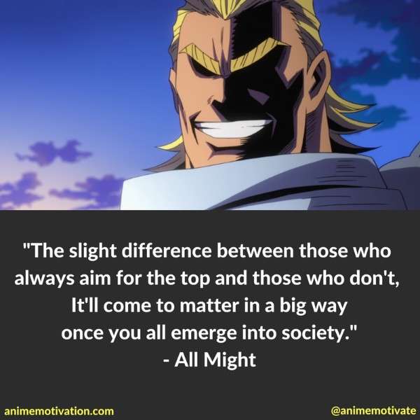 All Might Quotes 6