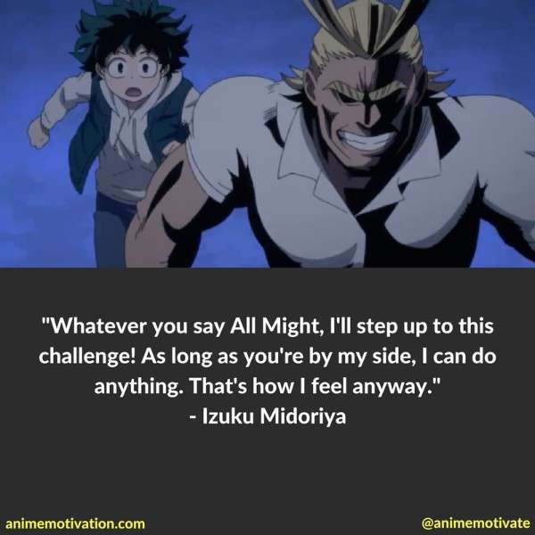 Izuku Midoriya Quotes