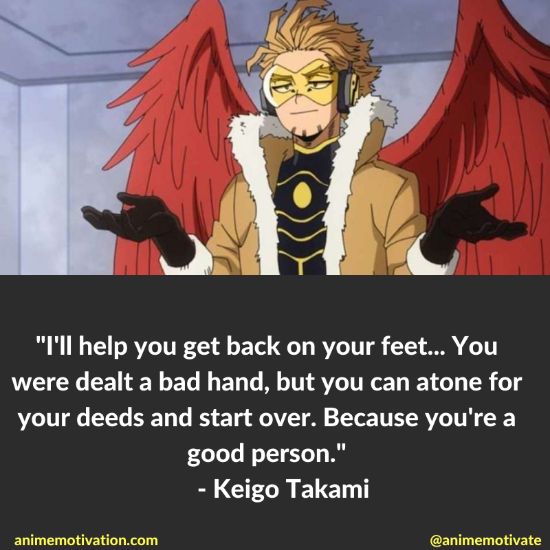 Keigo Takami quotes mha 2