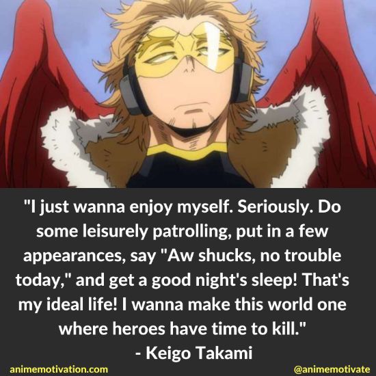 Keigo Takami quotes mha 3
