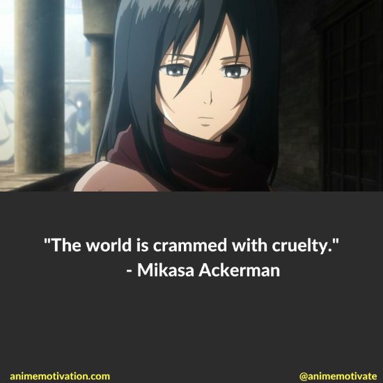 Mikasa Ackerman quotes 1 1