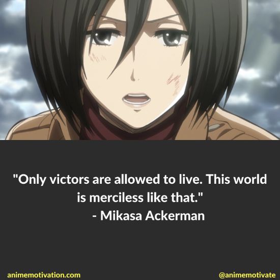 Mikasa Ackerman quotes 3 1