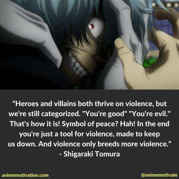 Anime Villains Quotes