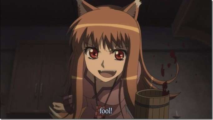 Spice And Wolf Holo Drunk