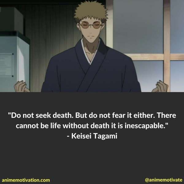 Anime Quotes About Life And Death