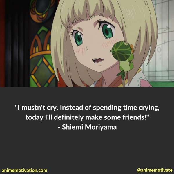 anime quotes about friendship