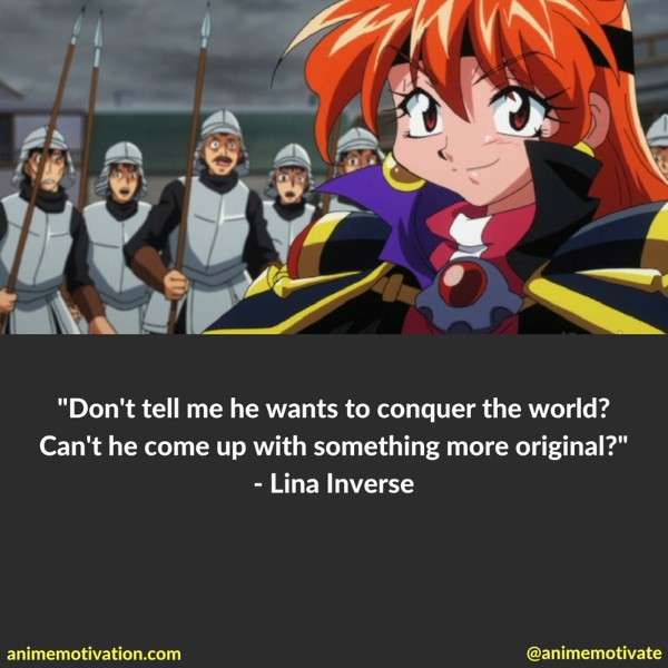 Lina Inverse Quotes