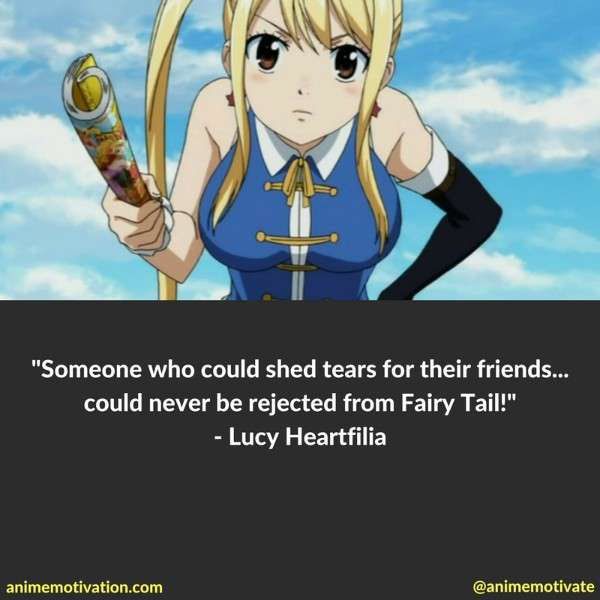 lucy heartfilia quotes