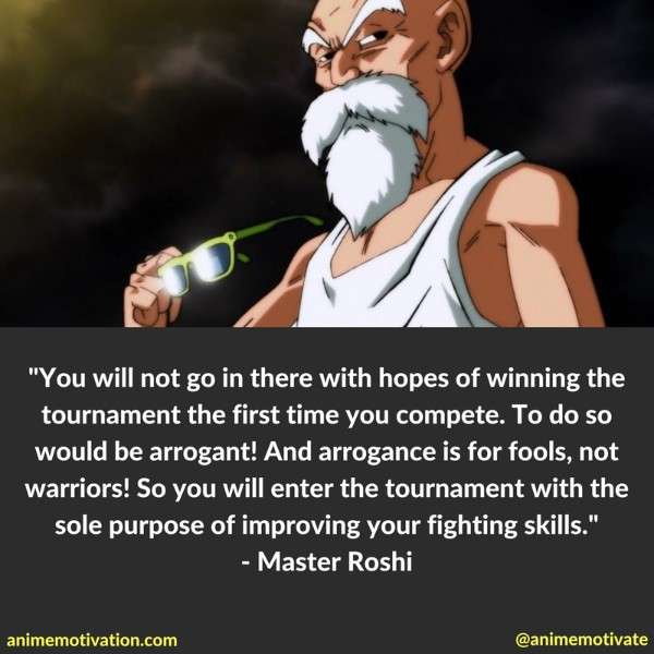 Master Roshi Quotes