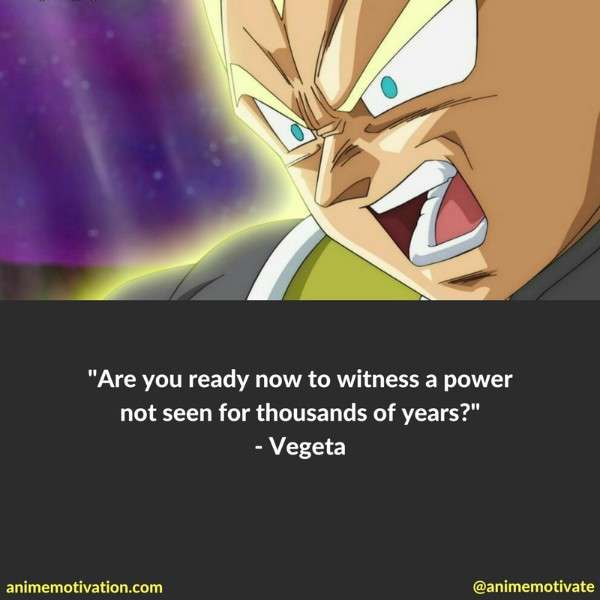 Are you ready now to witness a power not seen for thousands of years?