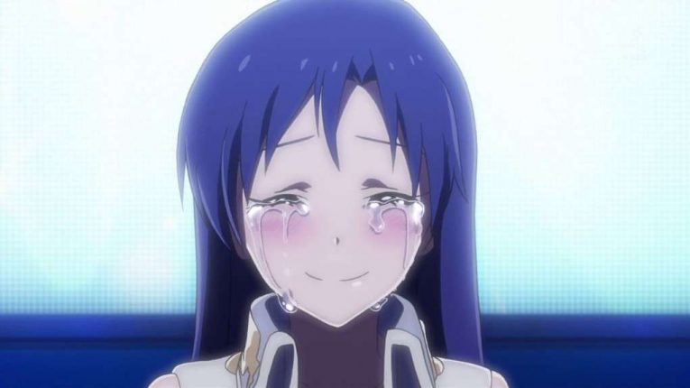 anime girl crying idolmaster cinderella girls