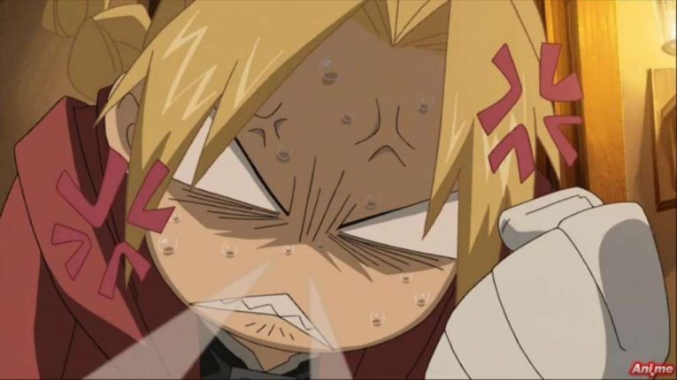 Edward Elric angry