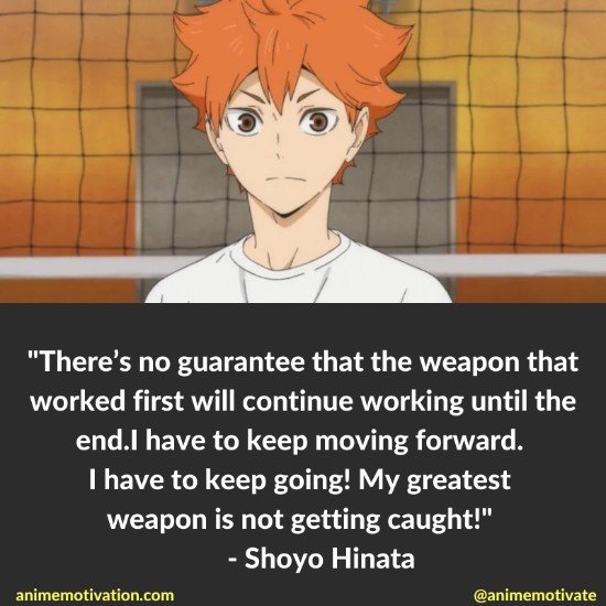 Shoyo Hinata quotes