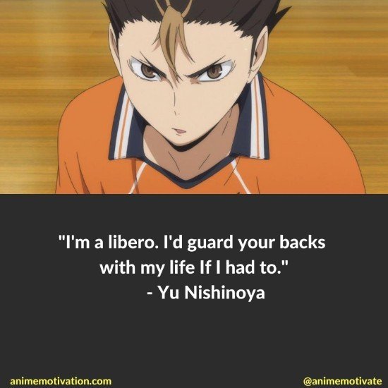 Yu Nishinoya quotes 1