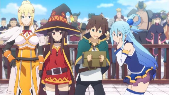 ANIMES PARECIDOS COM KONOSUBA - LIsta com animes iguais Kono Subarashii 