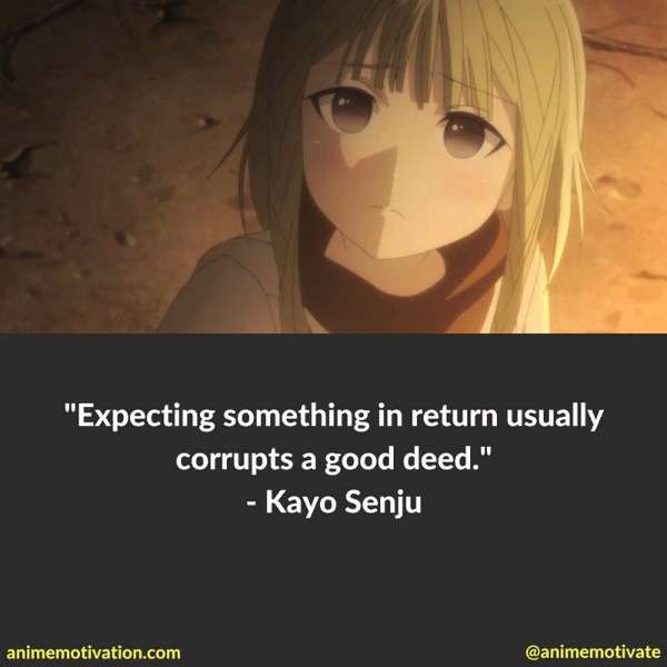 Kayo Senju Quotes 2