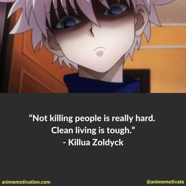 quote image of Killua Zoldyck